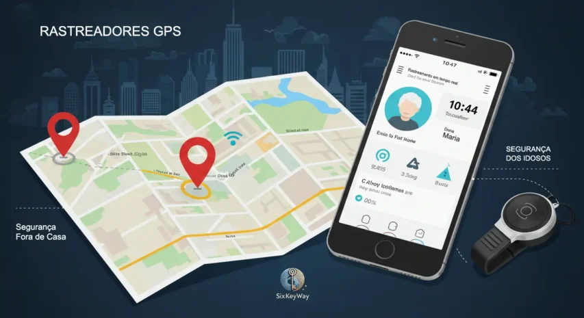 Rastreadores GPS Segurança Fora de Casa.