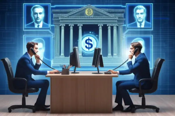 Como bancos legítimos entram em contato com clientes.